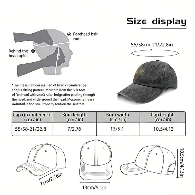Christian American Flag Cross Baseball Cap Adjustable Embroidered, Gift for Men & Women - Image 10