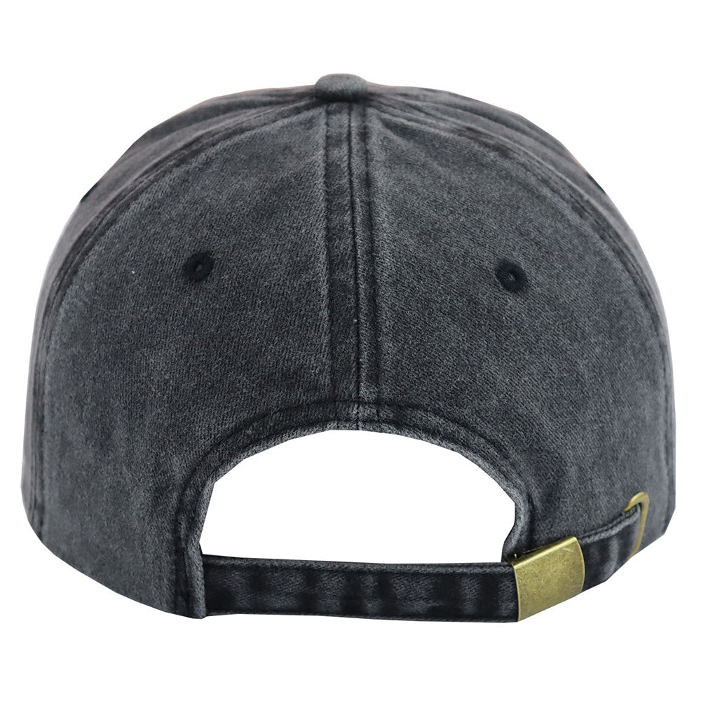 Golf Father Hat for Men, Adjustable Embroidered Wash Cotton Baseball Cap - Image 4
