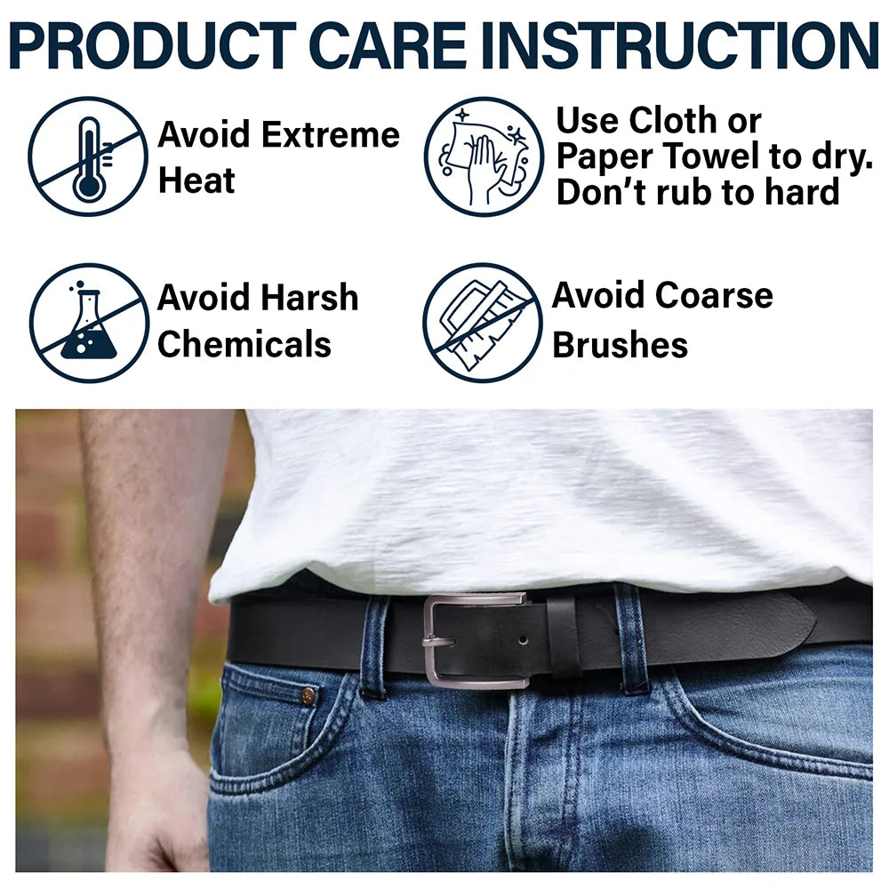 Best Thing Ever Came Out - Personalized Engraved Leather Belt - Image 4