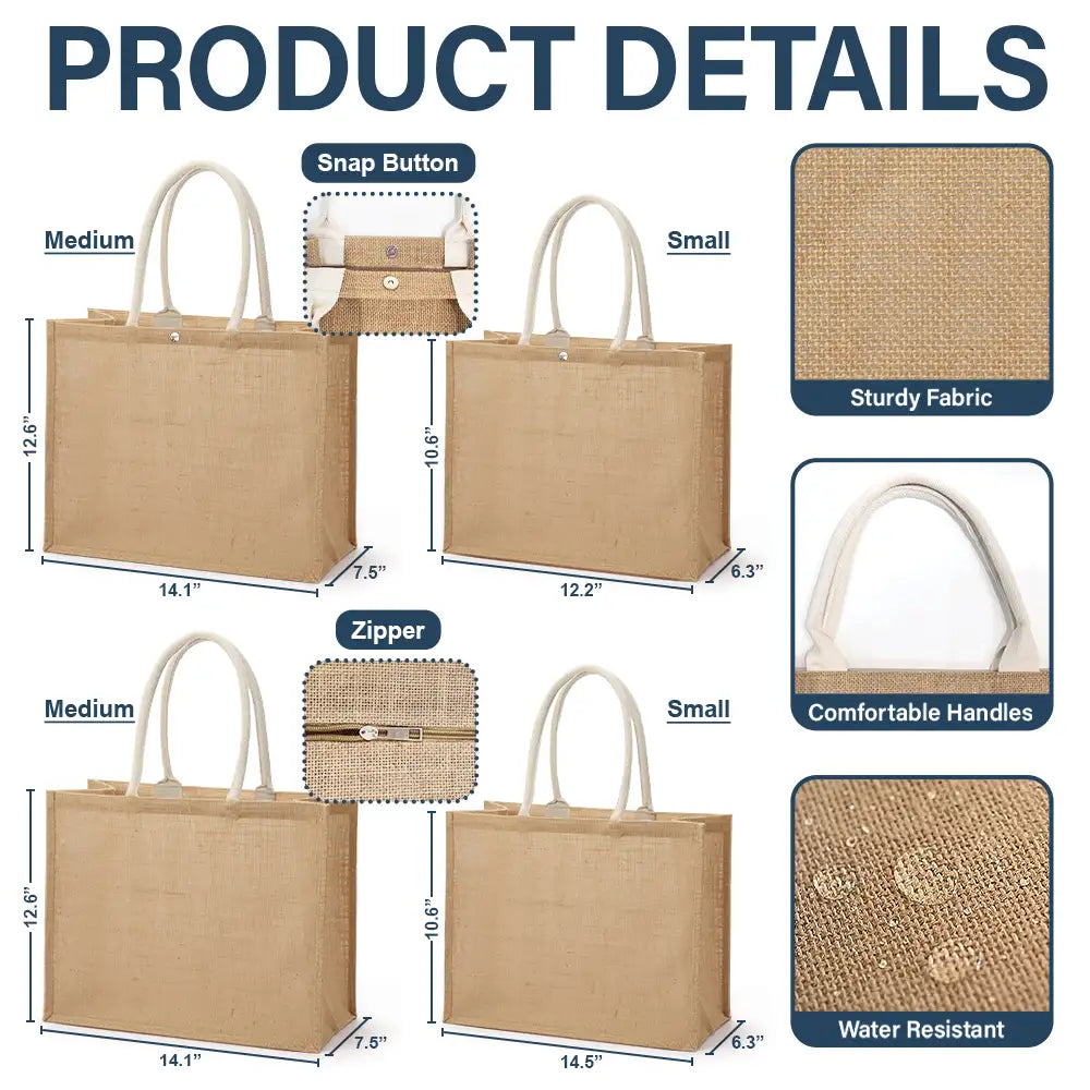 Easter Egg Hunt - Personalized Jute Beach Bag - Image 5