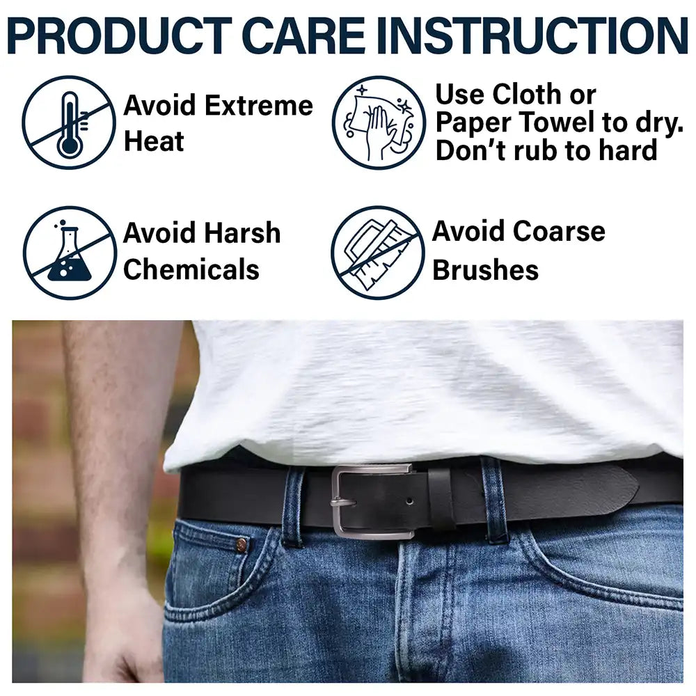 Thanks For Sharing Your DNA - Personalized Engraved Leather Belt - Image 4